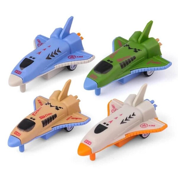 Pull Back Space Shuttle Toys 2pk