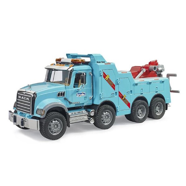 Bruder 1:16 Mack Granite Heavy Haulage Tow Truck With Sound And Light Model