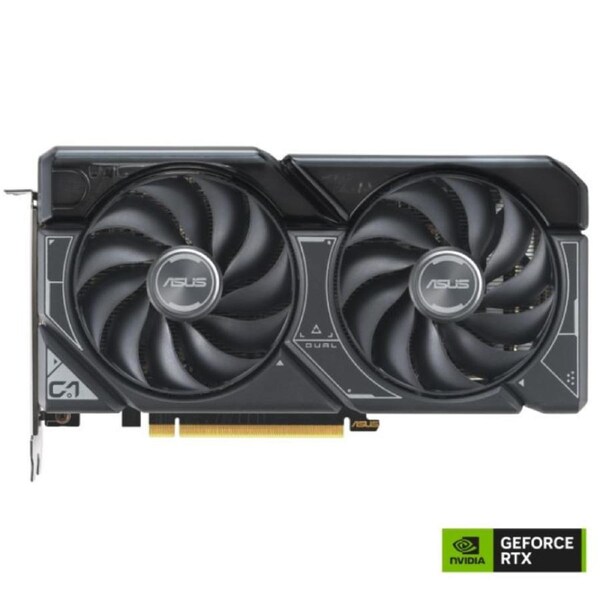 (SI SKU, Not Retail Packed) ASUS nVidia GeForce DUAL-RTX4060TI-O8G-V2 RTX4060 Ti OC Edition 8GB GDDR6, 2565 MHz Boost Clock, RAM 18 Gbps, 3xDP, 1xHD