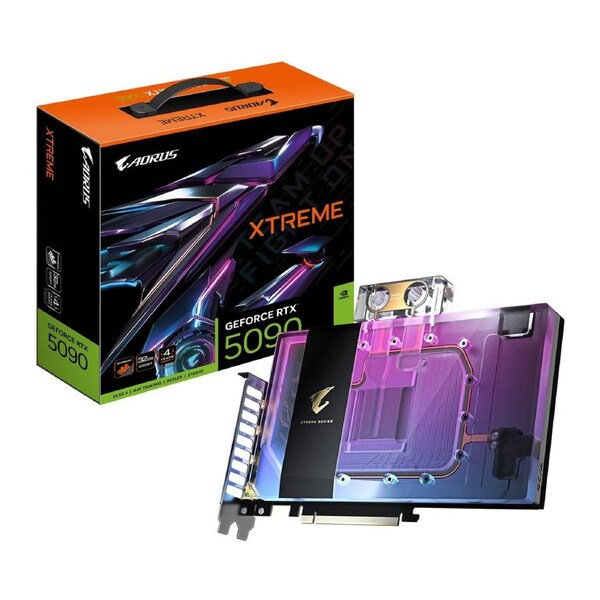Gigabyte AORUS GeForce RTX 5090 XTREME WATERFORCE WB 32G