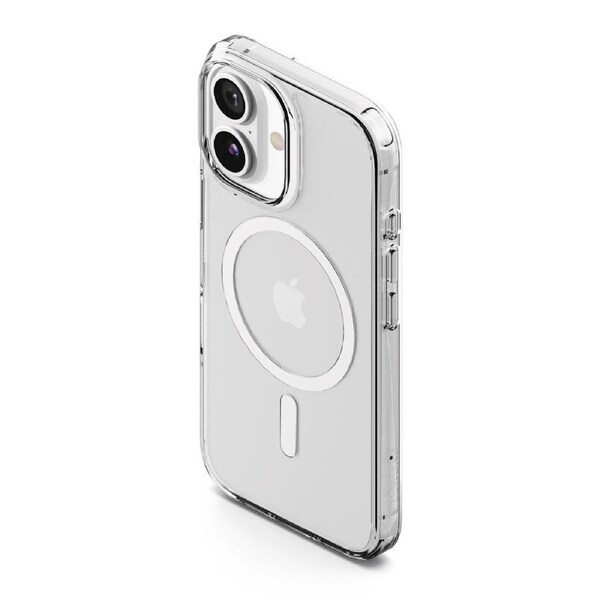 Cygnett AeroMag Apple iPhone 16 (6.1') Clear Case - (CY5000CPAEG), TPU Frame, Hard-Shell Back, Magsafe Compatible,4FT DropProof, 2 Years Warranty