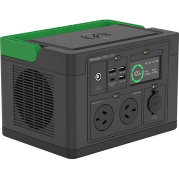 APC OffGrid Portable Power Station 330 120V 332Wh Lithium-ion LCD 2 NEMA