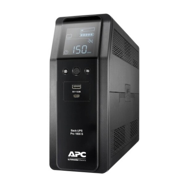 APC Back-UPS Pro 1600VA/960W Line Interactive UPS Tower 230V/10A Input 8x