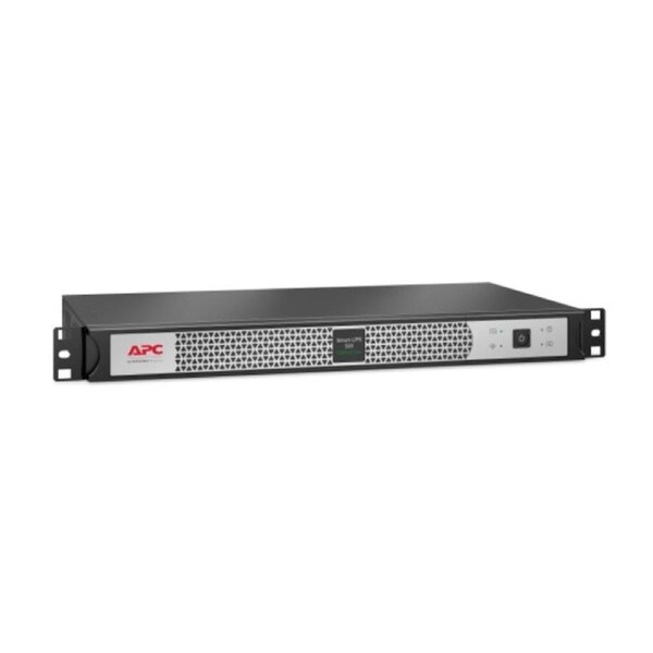APC Smart-UPS 500VA/400W Line Interactive UPS, 1U Rackmount, 230V/10A Input, 4x IEC C13 Outlets, Li-Ion Battery, SmartConnect Port, Short Depth