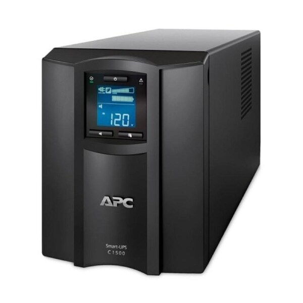 APC Smart-UPS C, Line Interactive, 1500VA, Tower, 230V, 8x IEC C13 outlets