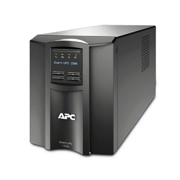 APC Smart-UPS 1500VA/1000W Line Interactive UPS, Tower, 230V/10A Input, 8x IEC C13 Outlets, Lead Acid Battery, SmartConnect Port+SmartSlot, AVR, LCD