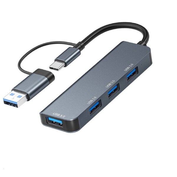 Astrotek 4 Port High speed USB3.0 HUB U-Disk USB-A Keyboard Mouse Gamepad NO