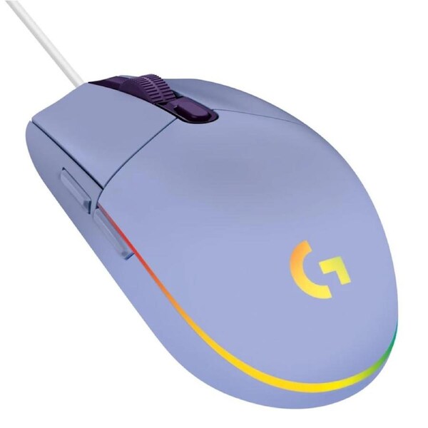 Logitech G203 Lightsync Gaming Mouse Lilac