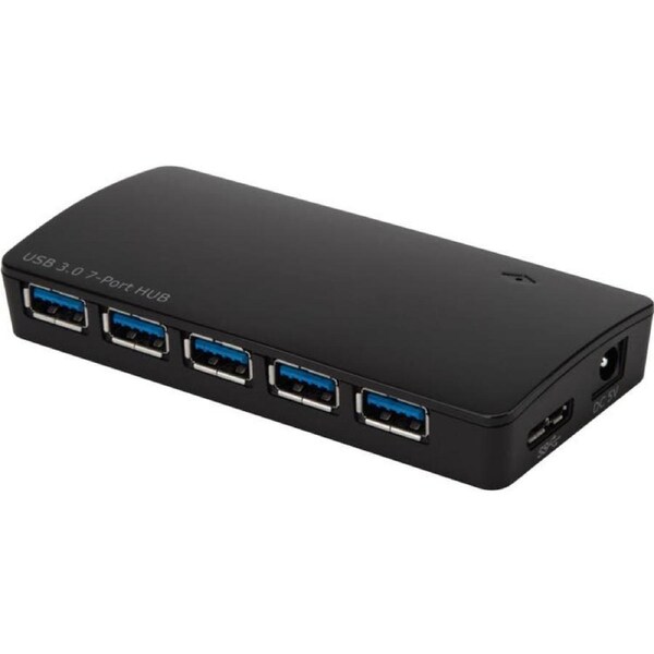 Targus 7 Port USB 3.0 Power Hub With Fast Charging and 5Gbps Transfer Speed/ Accept USB 2.0/1. x Devices