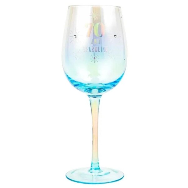 Holographic Wine Glass - 70th