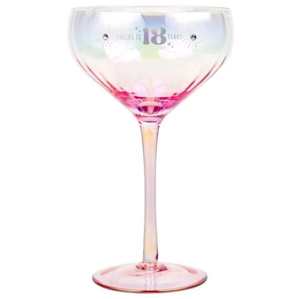 Holographic Coupe Glass - 18th