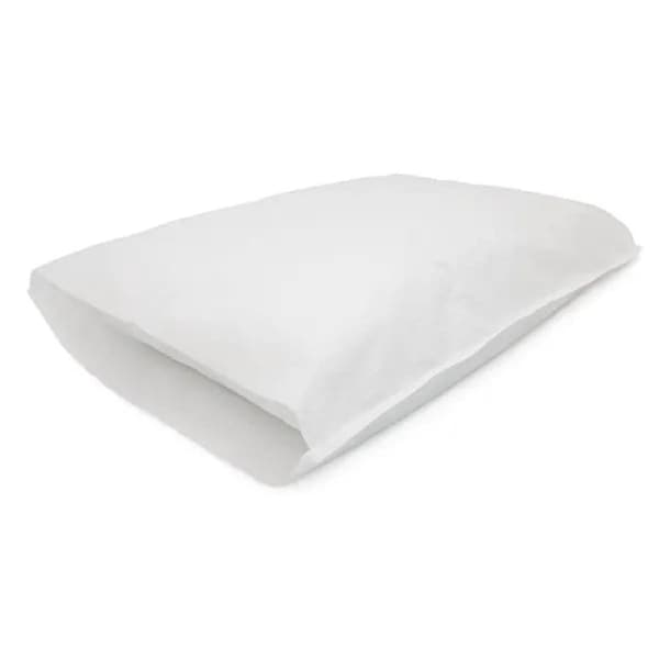 Disposable Cello Paper Pillow Cases - Pack of 50, White, Non-Woven, 75x50cm Clinics & Salons