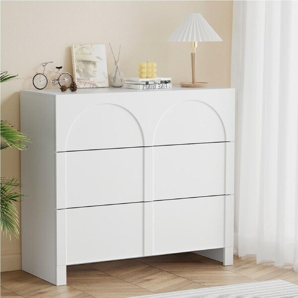 Artiss 3 Chest of Drawers Lowboy White