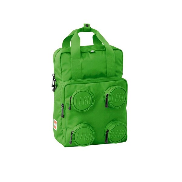LEGO Brick 2x2 Bright Green Backpack