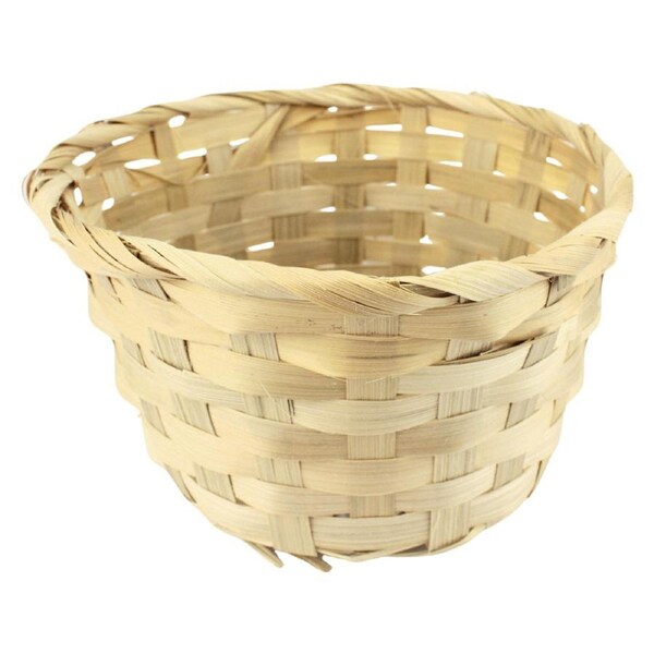 Woven Medium Round Gift Basket 19.5cm