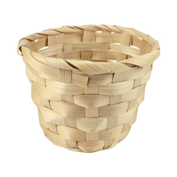 Woven Small Round Gift Basket 13cm