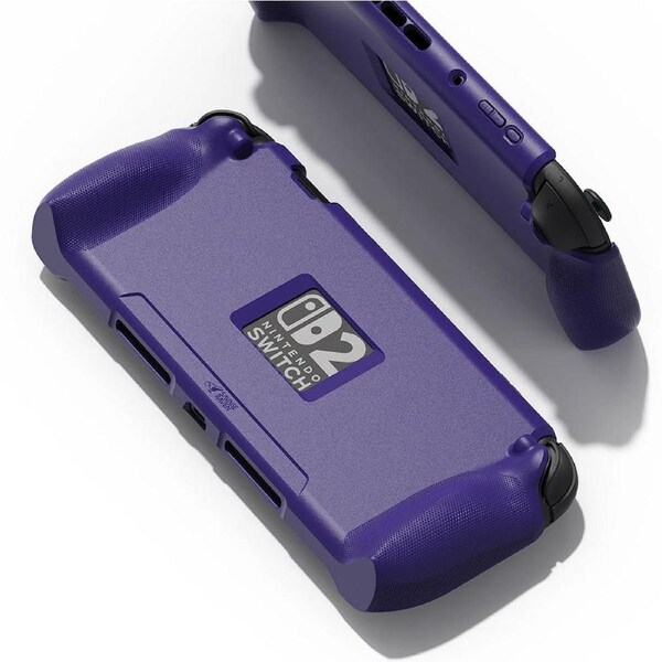 Savage Raven by Skull & Co. StandGrip for Nintendo Switch 2 - Galactic Purple
