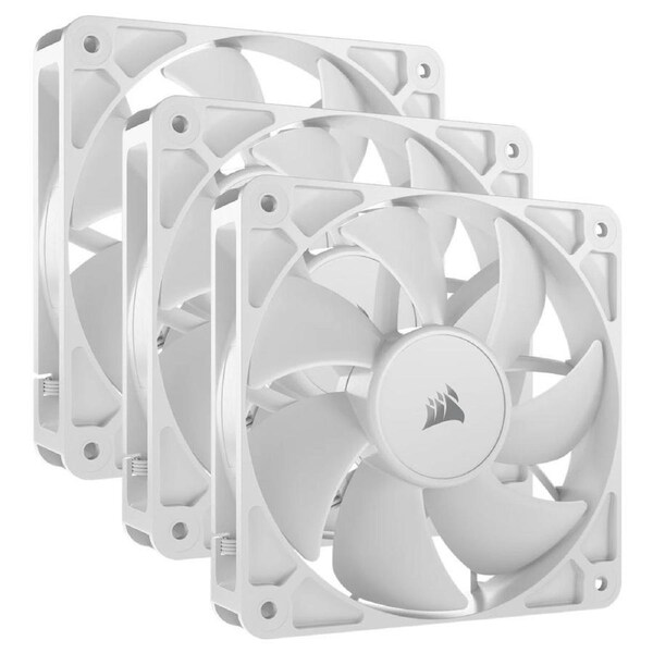 Corsair RS120 120mm PWM Fans Triple Pack White