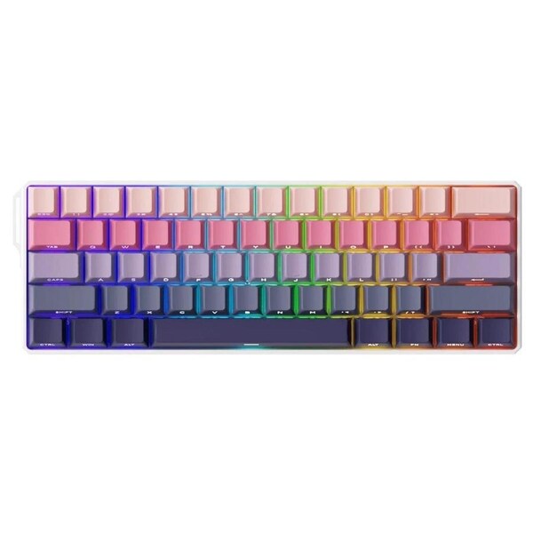 MonsGeek FUN60 Ultra Glare HE Switch Wired Keyboard Phantom Pink