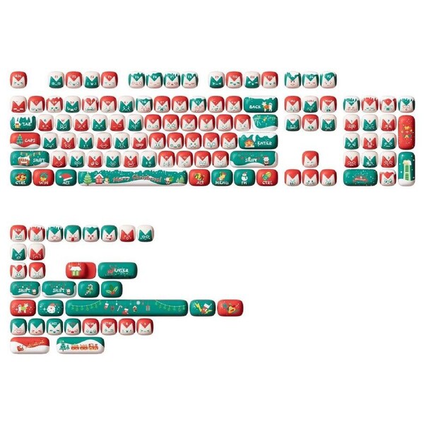 Akko Christmas Fantasy Keycap Set 137 Key