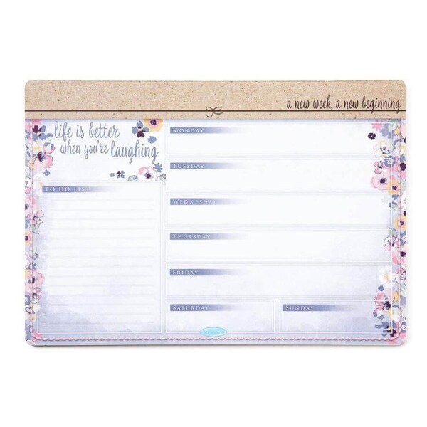 Me To You Undated Planner A4 Weekly Desk Pad, Jasnor YG01S1505