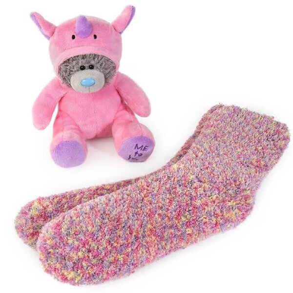 Me To You Gift Set Unicorn Plush & Socks, Jasnor YAGZ01139
