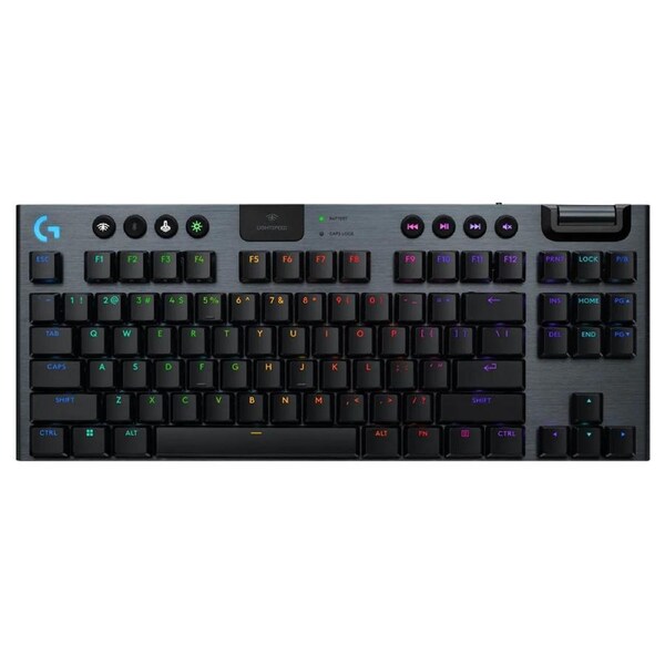 Logitech G915 X Lightspeed TKL Keyboard Black Linear Bluetooth-enabled devices Internet access for Logitech G HUB Software