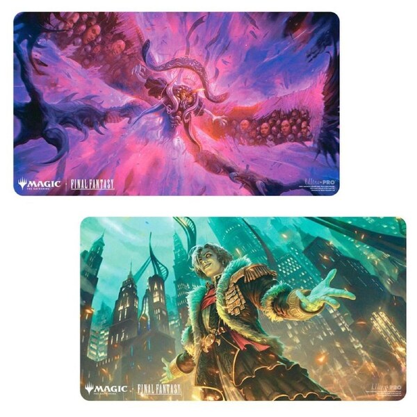 ULTRA PRO Magic the Gathering Final Fantasy Emet-Selch Unsundered and Hades Sorcerer of Eld Double-Sided Playmat