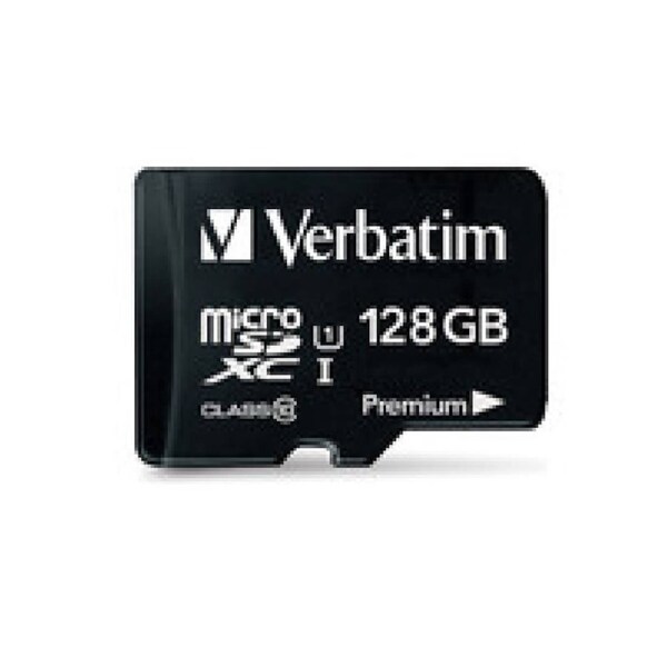 Verbatim Micro SDXC 128GB (Class 10 UHS-I) w Adaptor