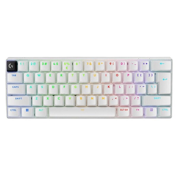Logitech PRO X 60 LIGHTSPEED Wireless Gaming Keyboard -White 2.4GHz LIGHTSPEED Bluetooth , or USB wired connection 2-Year Limited Hardware Warranty