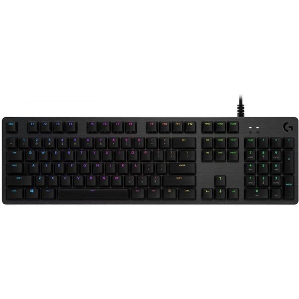 Logitech G512 Carbon Mechanical Gaming Keyboard -GX Brown Clicky USB port (for keyboard) (Optional) Internet access for Logitech G HUB software.