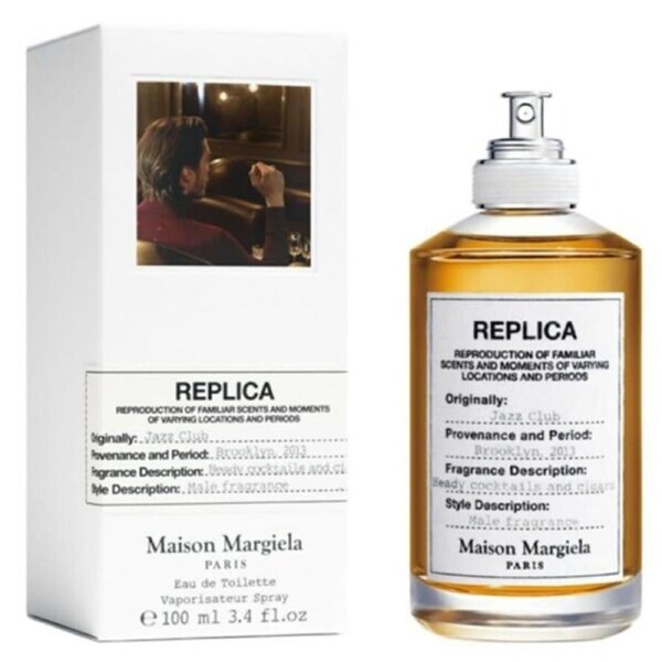 MAISON MARGIELA REPLICA JAZZ CLUB 100ML EDT SPRAY BY MAISON MARGIELA