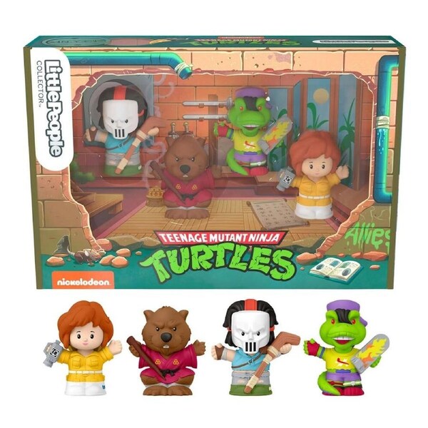 Fisher-Price Little People Collector TMNT Allies 2025