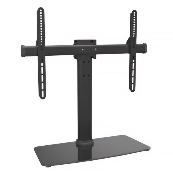 Brateck Tabletop TV Stand with Tempered Glass Base 32in-55in TV Up to 40kg - Fit Curved TV (MABT-LDT03-07LT)