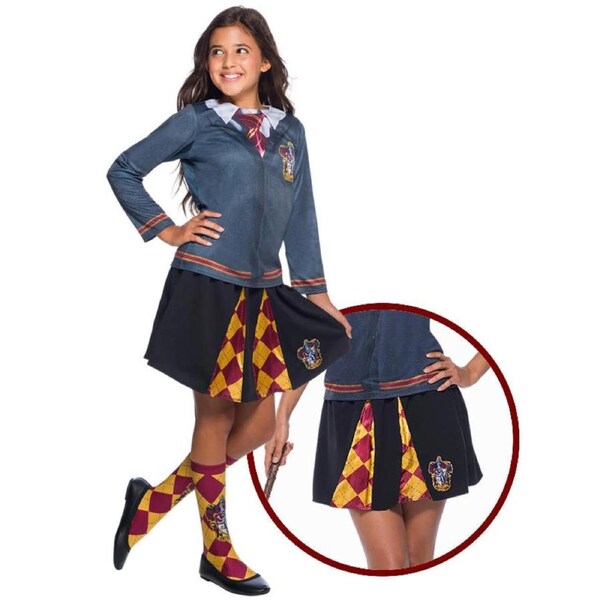 Gryffindor Skirt for Kids Harry Potter Hogwarts House Costume Bottom