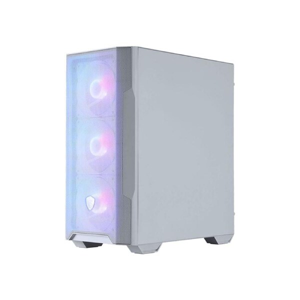 MSI MAG FORGE M100R Micro-ATX Computer Case - White [MAG FORGE M100R WHITE]