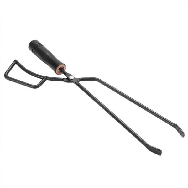 Barbecue Charcoal Tongs Fire Lifting Tool Metal Clamp For Outdoor Cooking Grill