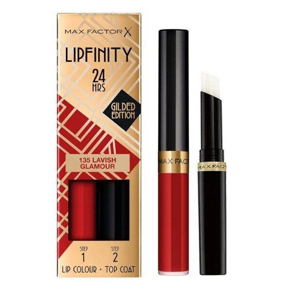 Max Factor Lipfinity Long Lasting Lip Colour 135 Lavish Glamour – 24H Kiss-Proof