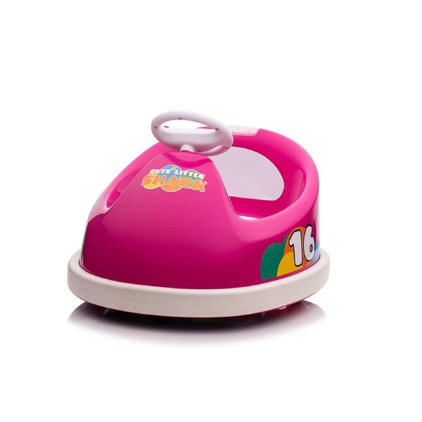 Bumper Car 6V Kids Electric Ride On Toy Car - Pink