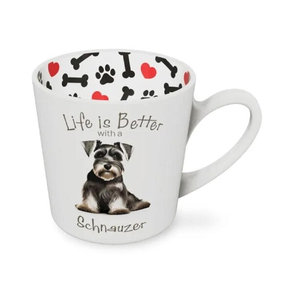 I Love My Schnauzer Mug