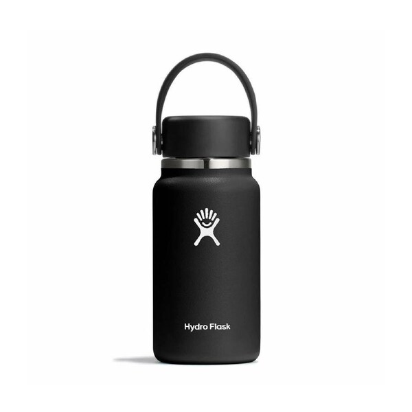 Hydro Flask Hydration Bottle Micro 200ml - Black