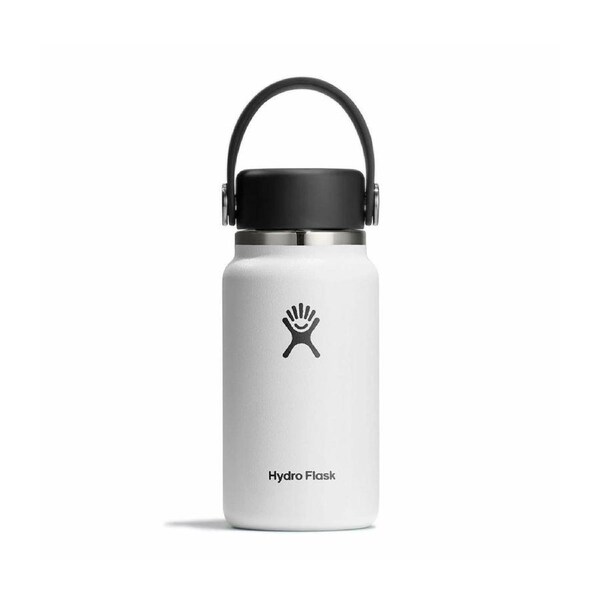 Hydro Flask Hydration Bottle Micro 200ml - White