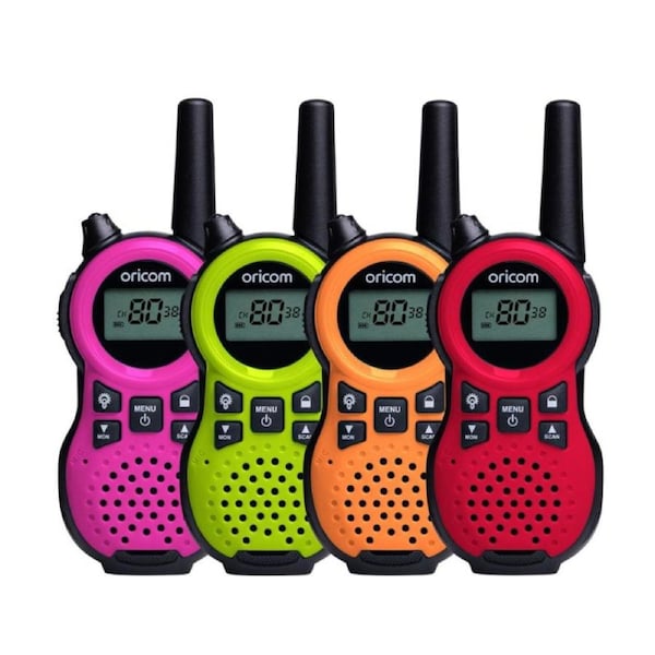 Oricom PMR795BLT 1 Watt Handheld UHF CB Radio Four Pack