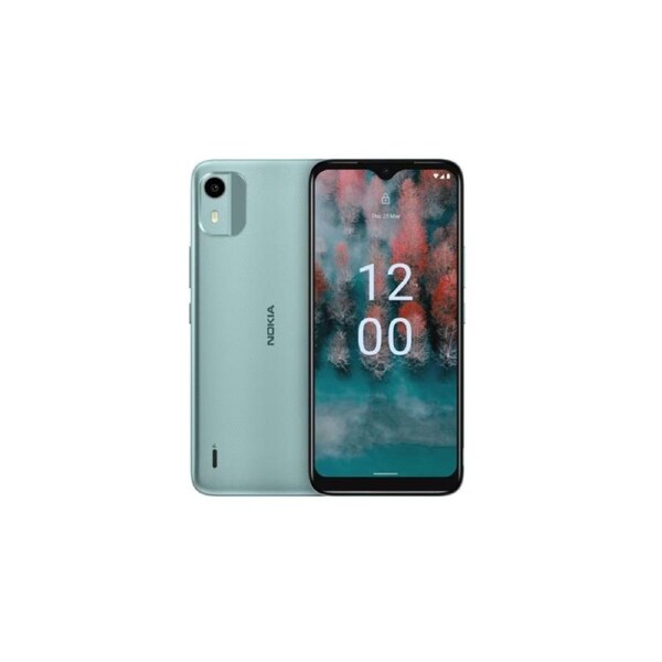 Nokia C12 64 GB Smartphone - 6.3" LCD HD+ 1.20 GHz - 2 GB RAM - Android 12 (Go Edition) - 4G Light Mint
