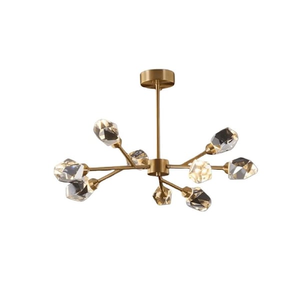 Harmony 9-Light Crystal Sputnik Chandelier (Custom made)