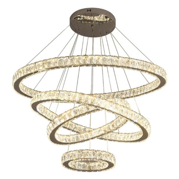 Diana 4 Ring K9 Crystal Chandelier (Custom made)