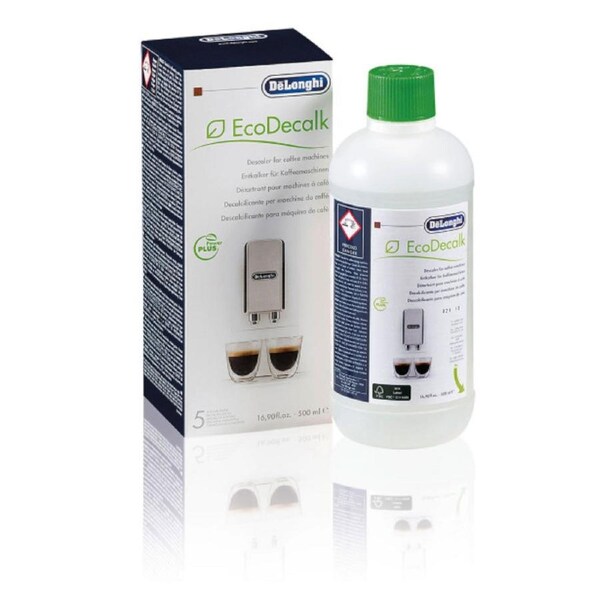 GENUINE Delonghi DLSC500 EcoDecalk Coffee Machine Descaler Solution 500mL