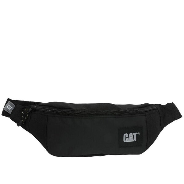 Caterpillar Men's CAT Phoenix Waist Bag Adjustable Strap Casual 28x10cm Black