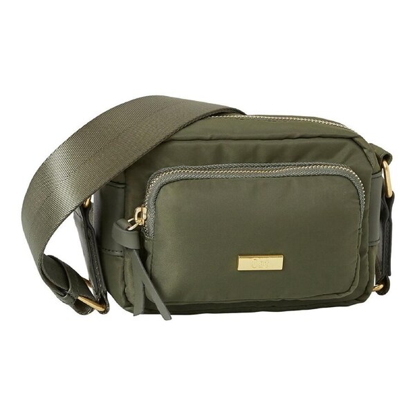 Caterpillar Men's Urban Young Mini Crossbody Shoulder Bag 12x17cm Olive Green