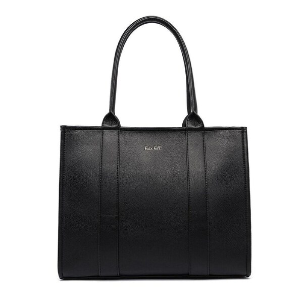 Kate Hill Women's Tara Large Shoulder Tote Bag Casual 42x17cm Black